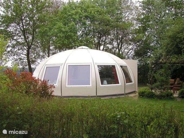 Holiday home in Netherlands, North Brabant, Chaam – bungalow Igloo Savannah