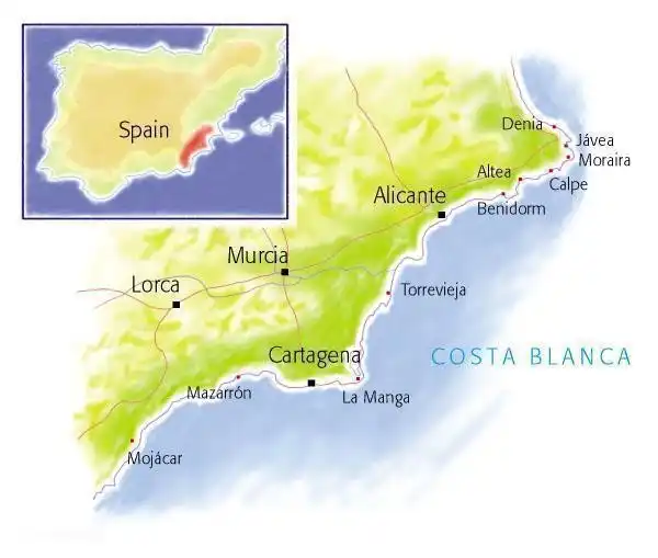 Dream Hills Torrevieja Map Rent Dream Hills In Torrevieja, Costa Blanca. | Micazu