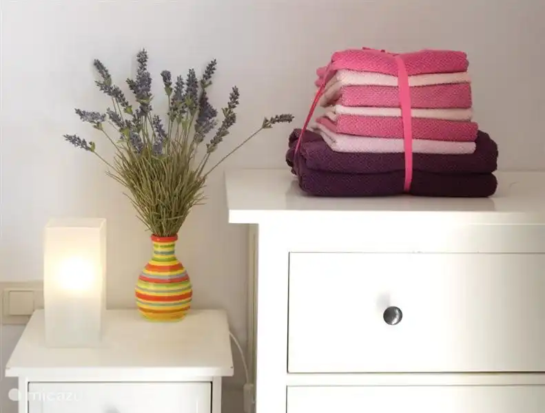 Natuurlijk zijn handdoeken inclusief