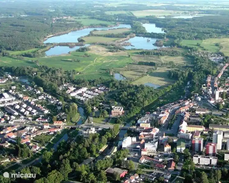 The area is rich in forests and lakes