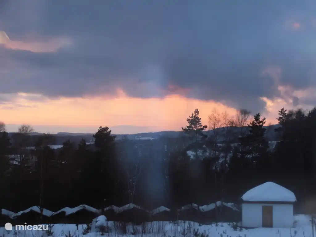 Aussicht vom Ferienhaus