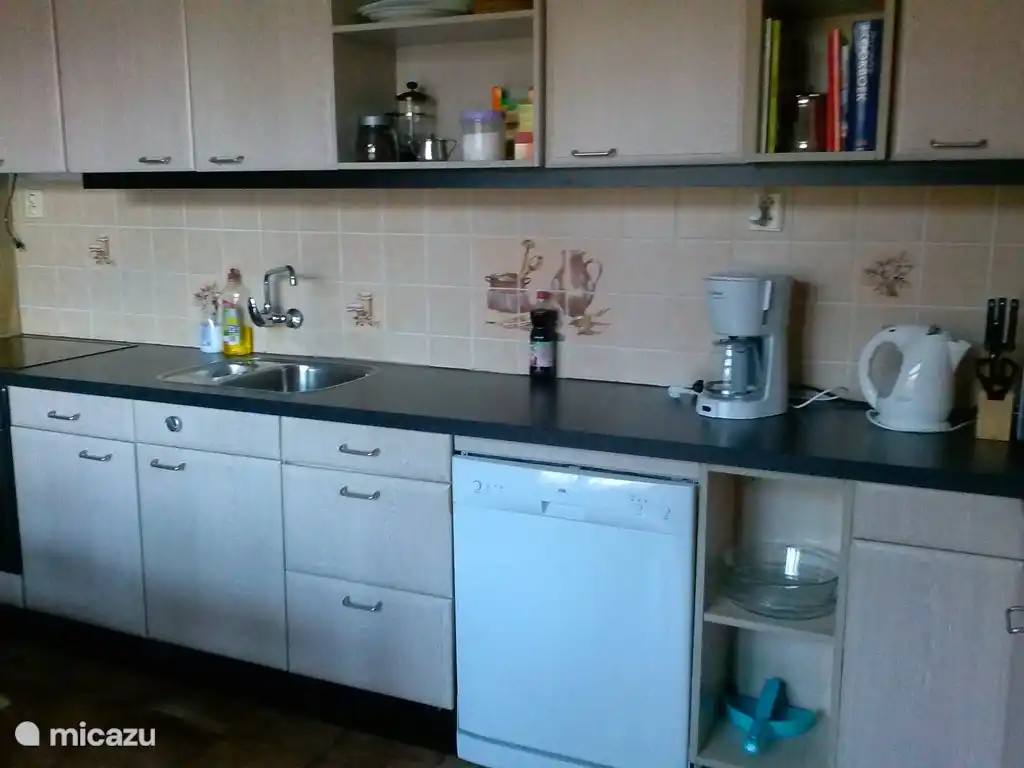 Die Feder ist die Spülmaschine geladen.