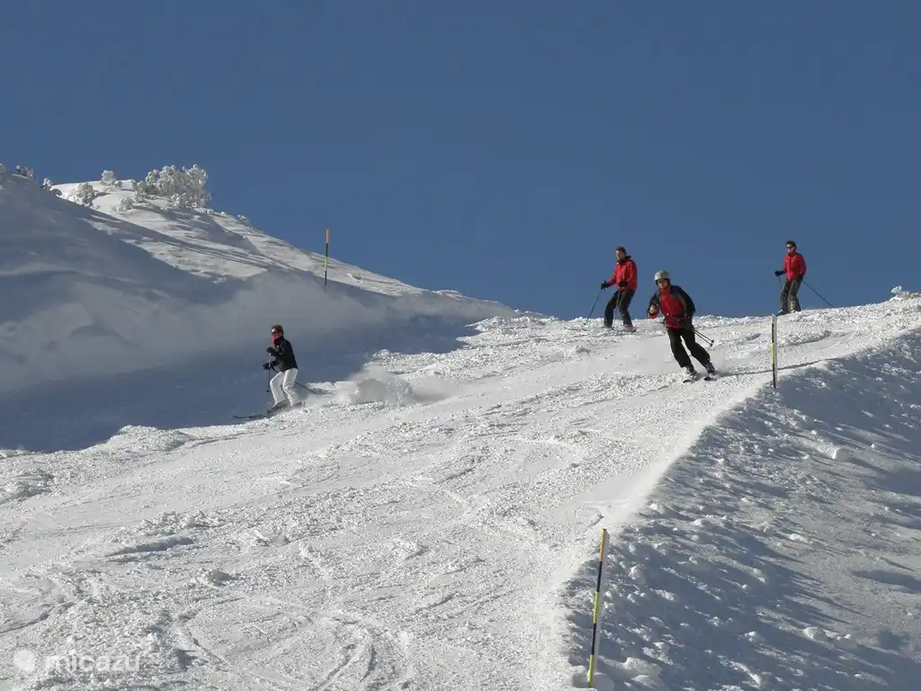 skier à Andalo, pas de files d'attente !!