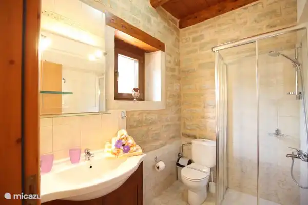 Salle de bain en bas