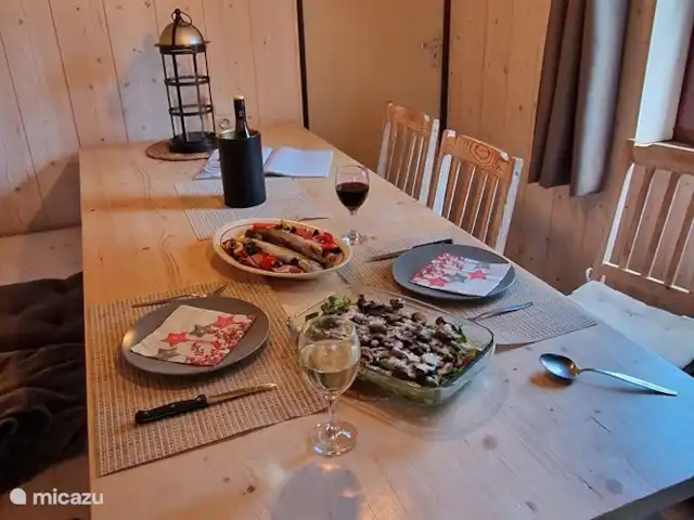 Location de Vacances Belgique, Ardennes, Waimes, chalet - Chalet Pont du Waud Salle à manger