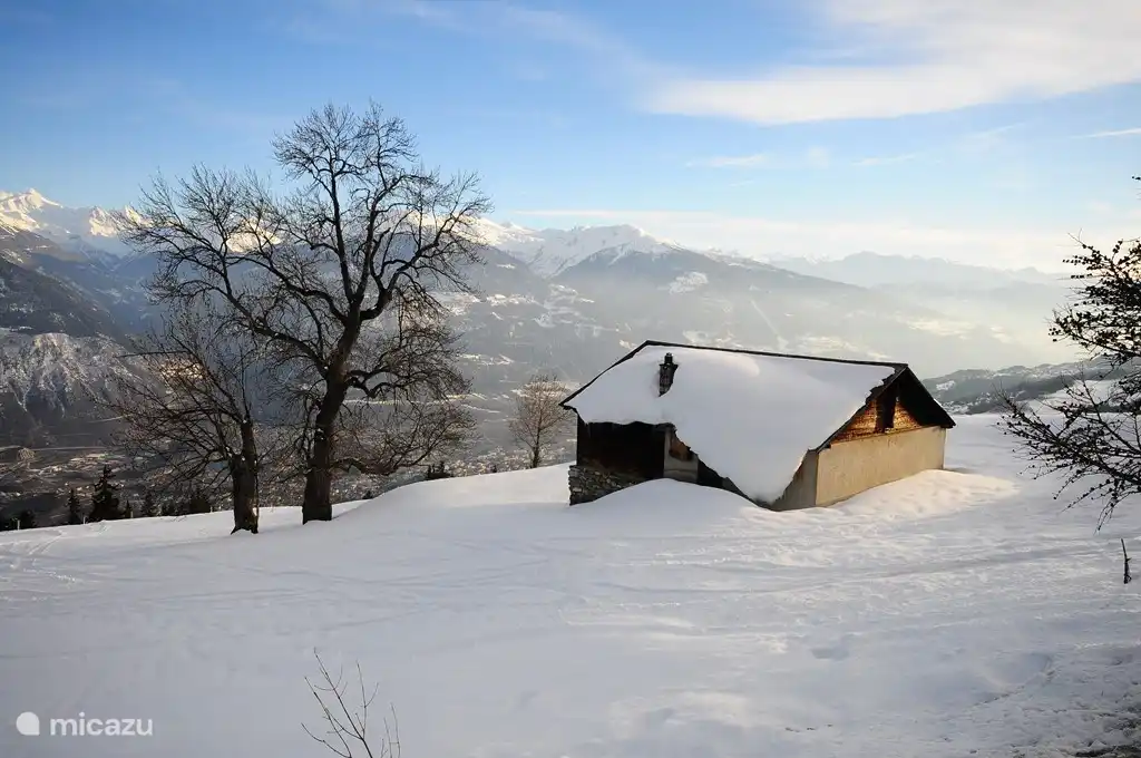 Een winterplaatje bij Aminona.
