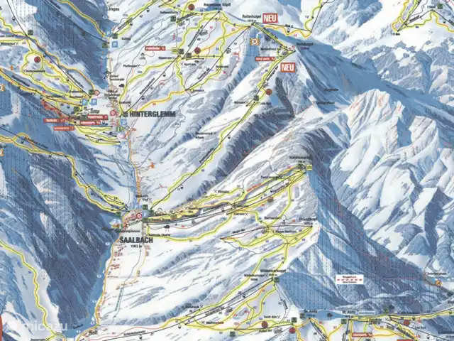 Haus Hollandia / Hasenbach huren in Oostenrijk, Salzburgerland, Hinterglemm - appartement Een van de grootste ski-gebieden van Oostenrijk