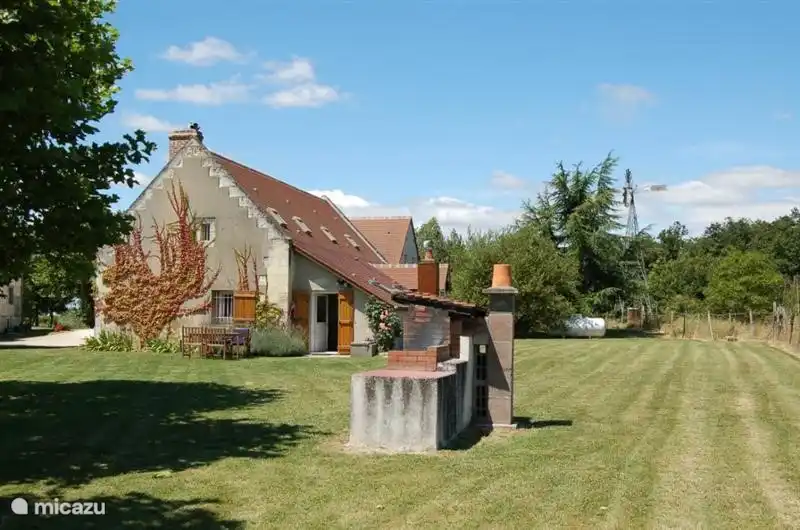 La Ferme with stone BBQ