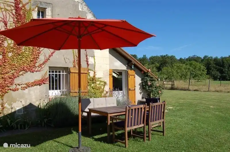 Seat next to your cottage La Ferme.