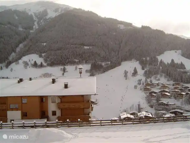 uitzicht naar Bergfriedlift