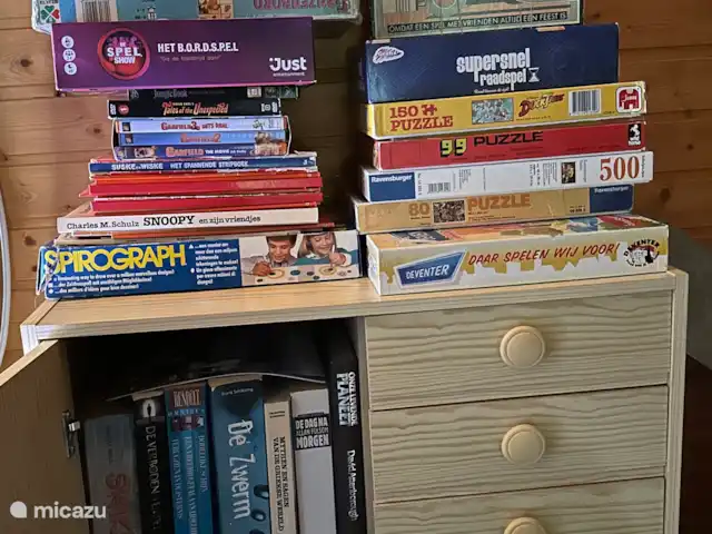 Haus Schwalefeld huren in Duitsland, Sauerland, Willingen - appartement Een hele kast vol bord spelletjes voor alle leeftijden staan tot jullie beschikking