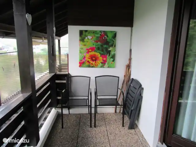 Haus Schwalefeld huren in Duitsland, Sauerland, Willingen - appartement genieten op het zonnige balkon