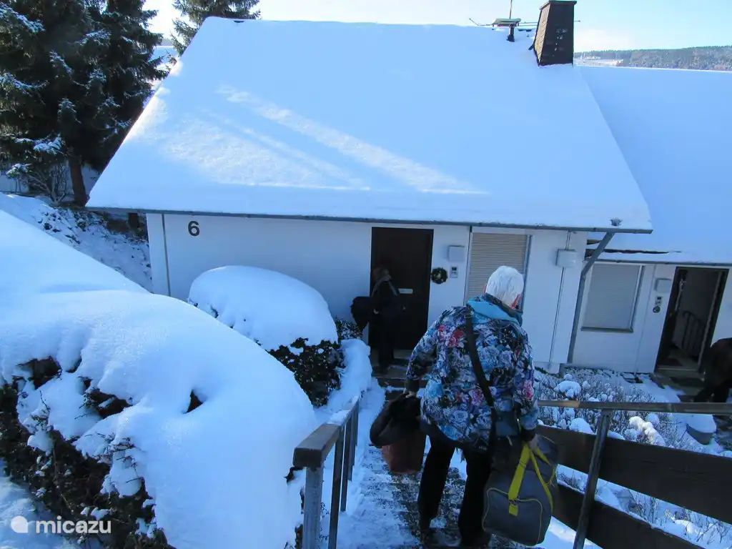 Skifahren auf dem Weg zu einem wunderschönen Wochenende