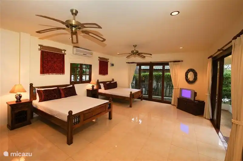 Schlafzimmer herrschaftliche Villa