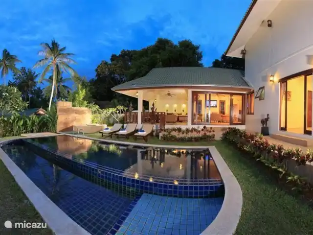 villa en Tailandia, Ko Samui, Koh Samui – Idílica villa de lujo en Samui gran villa de lujo con 5 habitaciones 3 dependencias piscina doble y jacuzzi