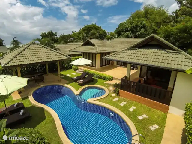 villa en Tailandia, Ko Samui, Koh Samui – Idílica villa de lujo en Samui piscina y jardin