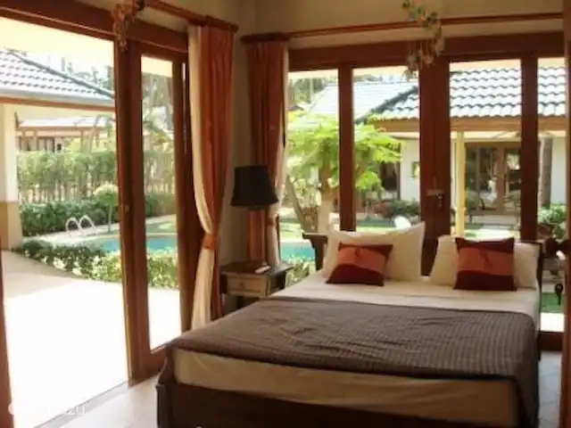 villa en Tailandia, Ko Samui, Koh Samui – Idílica villa de lujo en Samui dormitorio