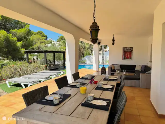 Maison de la mer de sable | Espagne, Costa Blanca, Moraira - villa Naya et le jardin