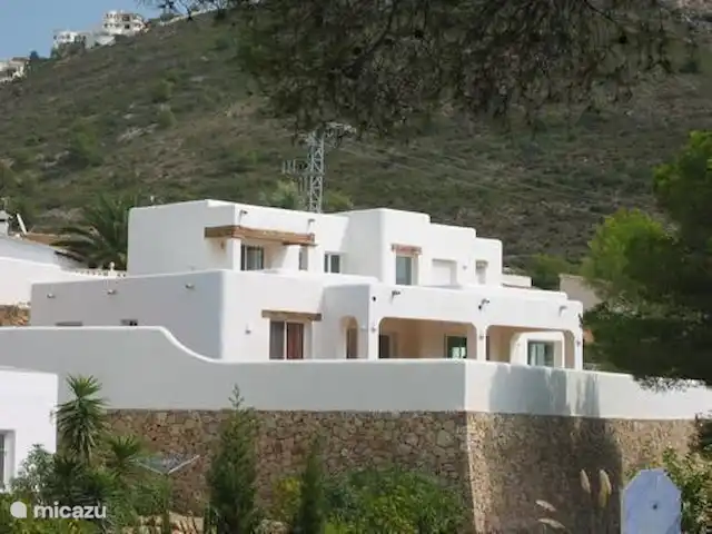 Maison de la mer de sable | Espagne, Costa Blanca, Moraira - villa Vue de la rue en contrebas
