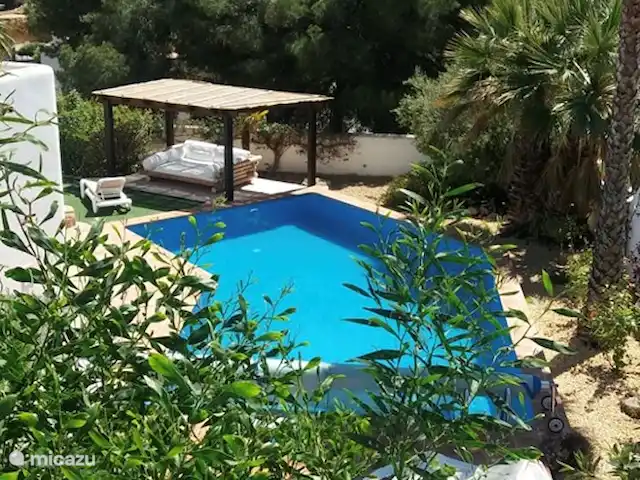 Maison de la mer de sable | Espagne, Costa Blanca, Moraira - villa vue d'en haut