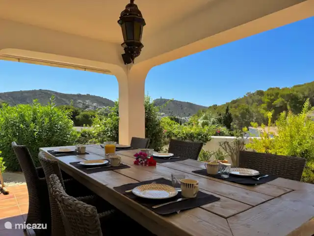 Maison de la mer de sable | Espagne, Costa Blanca, Moraira - villa Prenez un bon petit-déjeuner ensemble