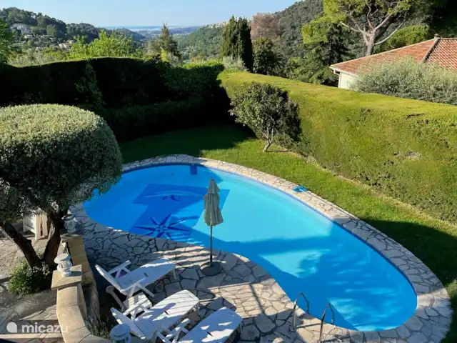 Villa Izenah | France, Côte d'Azur, Vence - villa Piscine (vue de dessus)