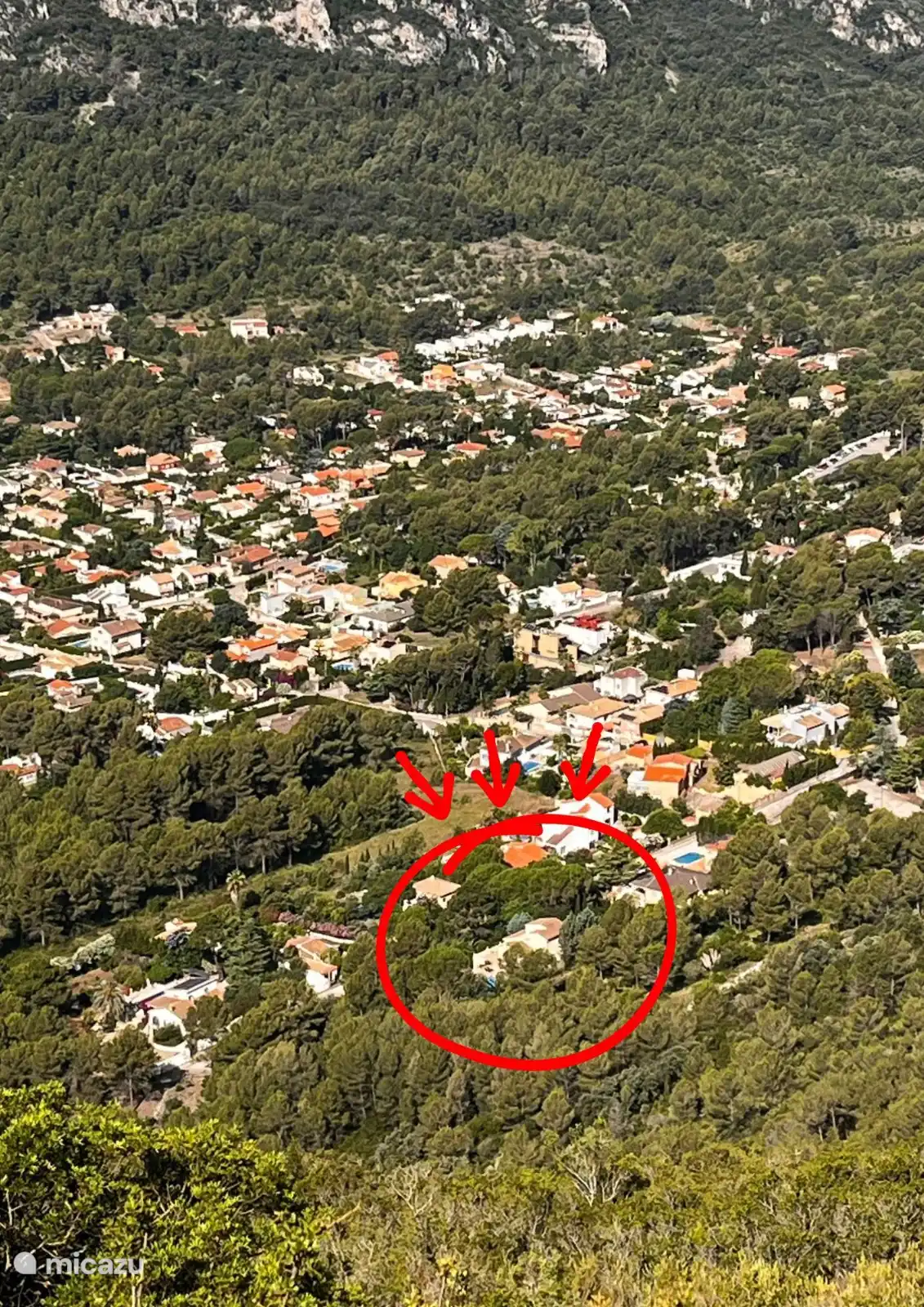 Der Ort vom Monduver (Berg)