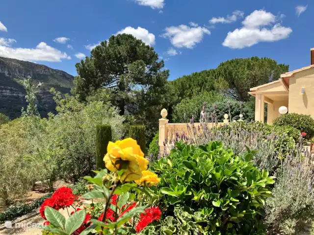 Location de Vacances Espagne, Costa de Valencia, Barx, villa - Villa Las Rocas Vue depuis la terrasse de la piscine