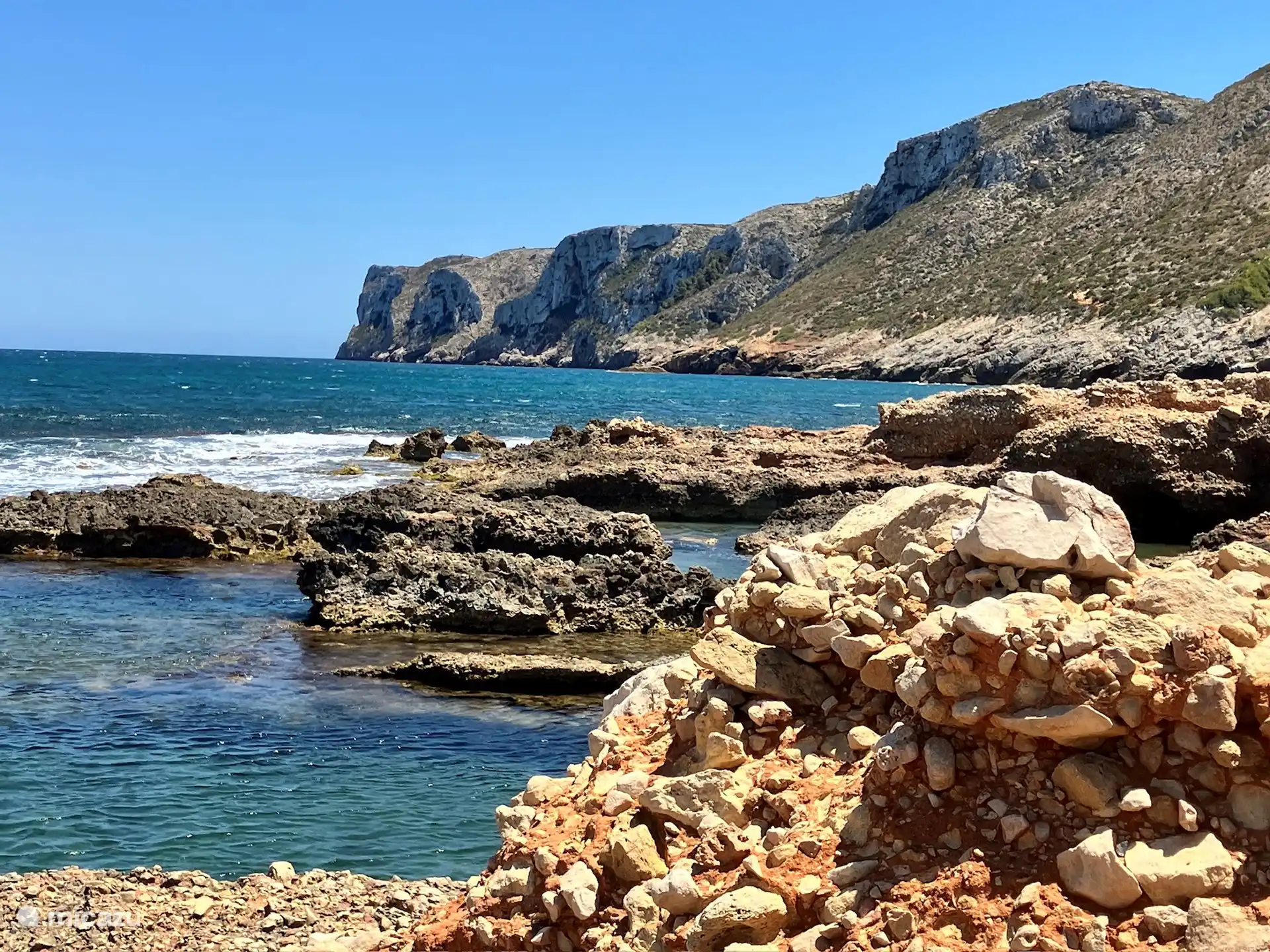 Die Naturküste von Denia : Las Rotes