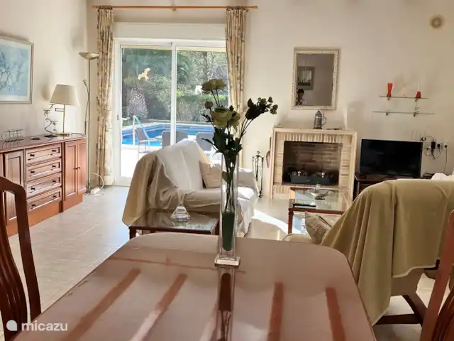 Location de Vacances Espagne, Costa de Valencia, Barx, villa - Villa Las Rocas Salon avec vue sur la piscine