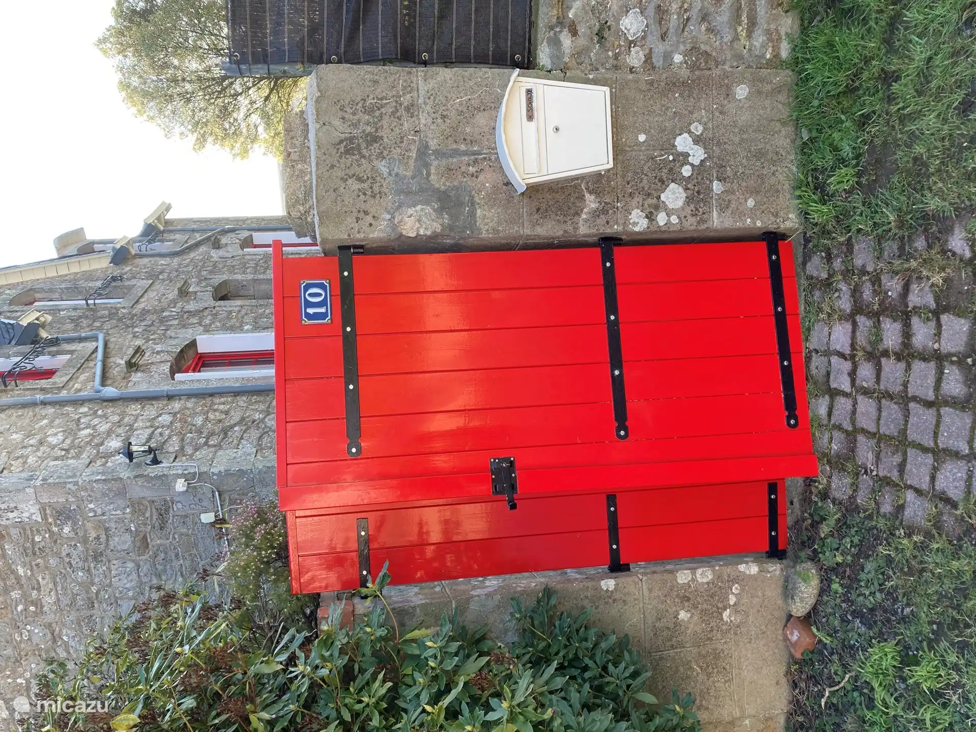 Access door to the house