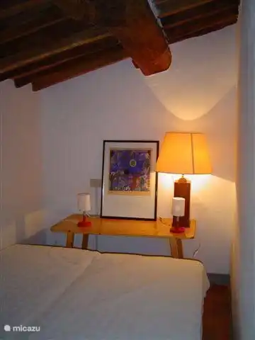 Dormitorio en la parte trasera.