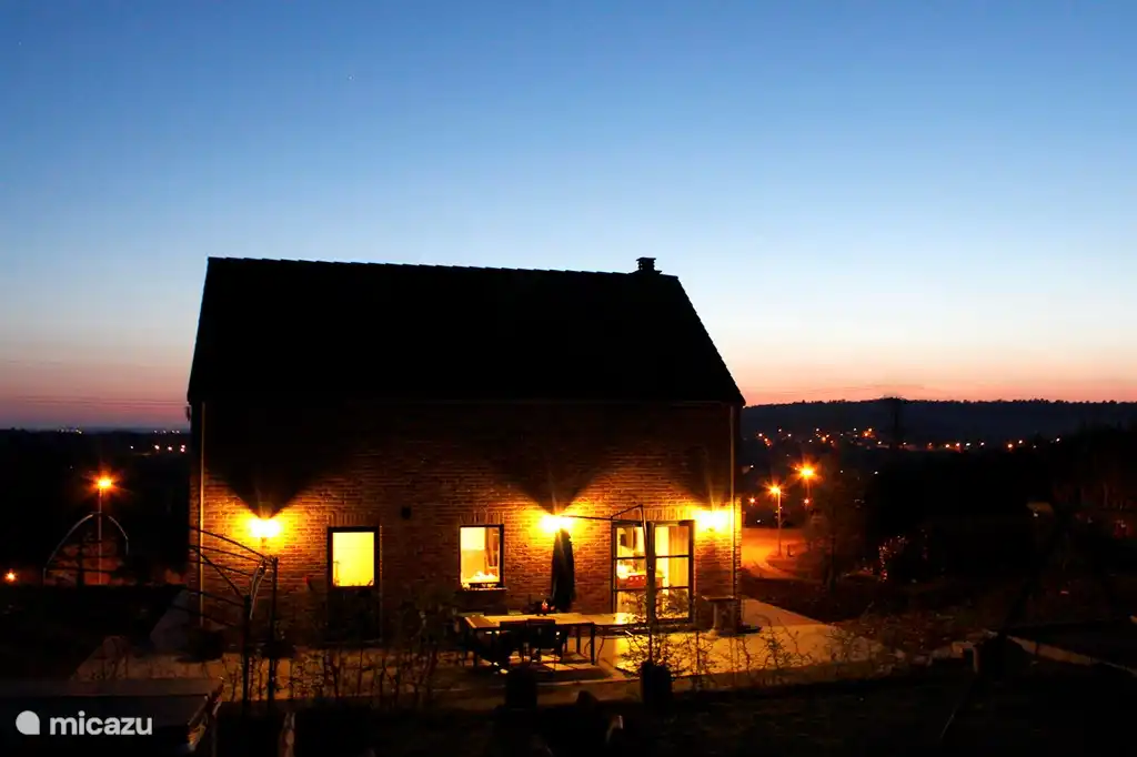 In the evening enjoy a setting sun.