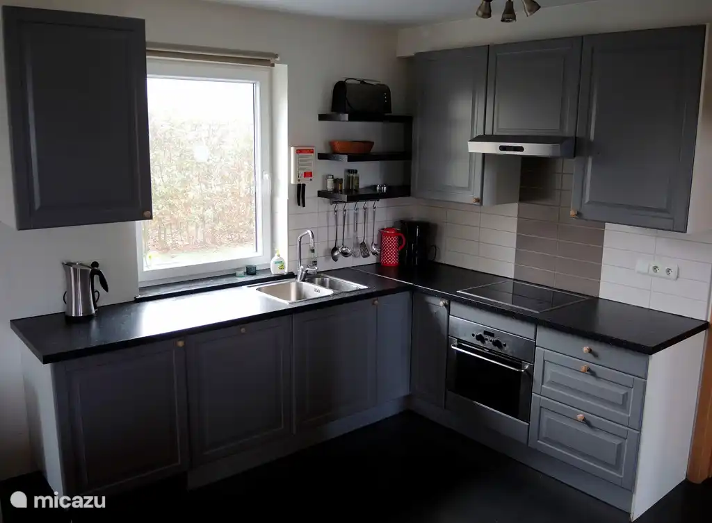 All facilities in the kitchen.