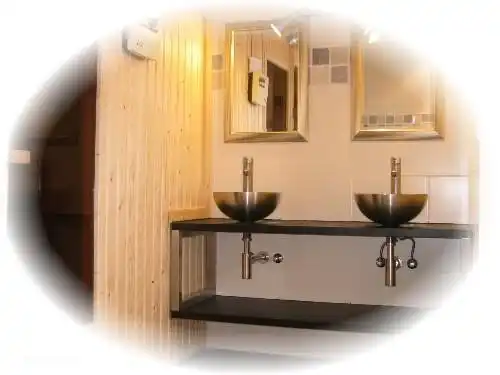 Detail from the wellness area.