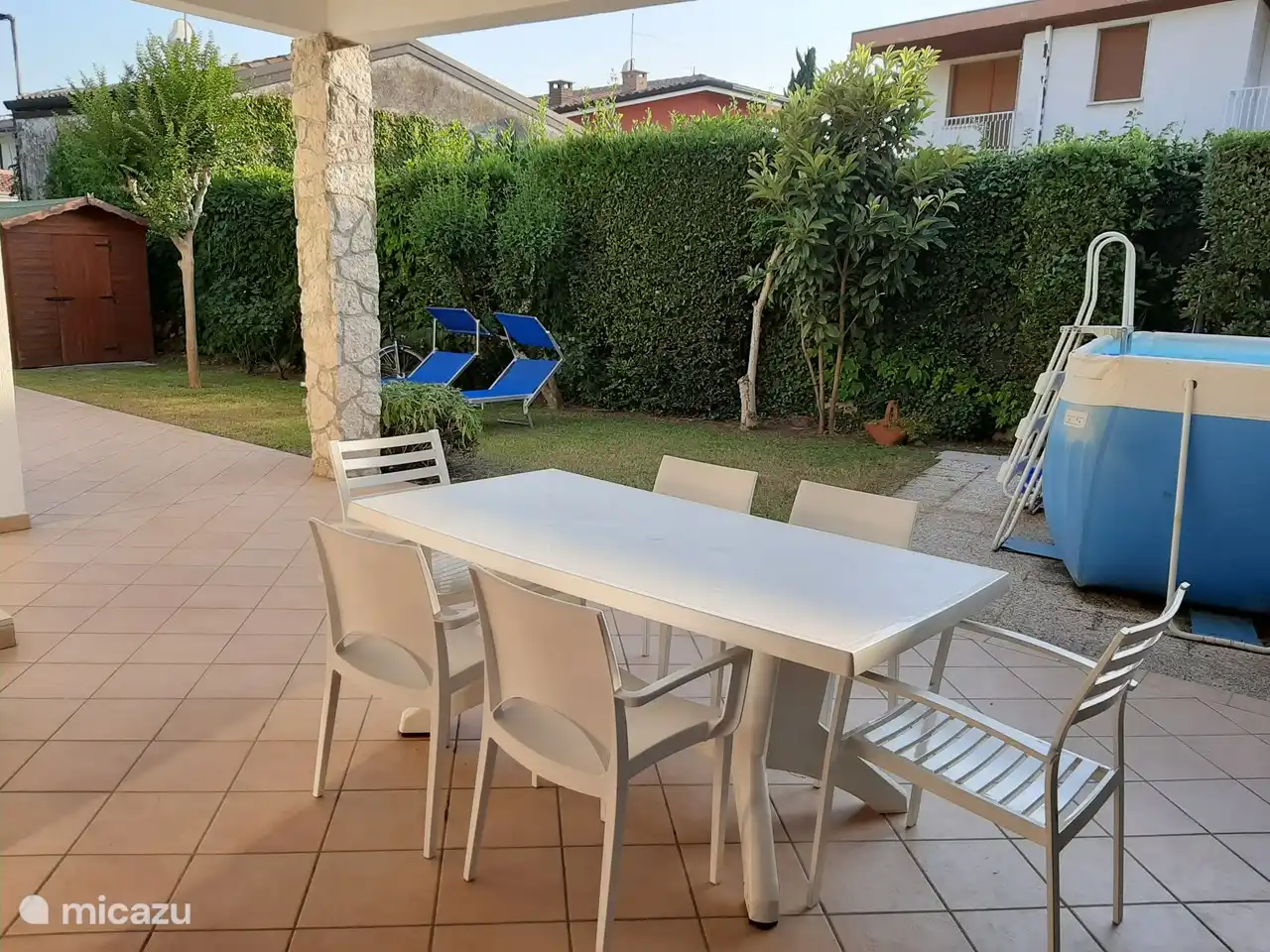 Ferienhaus Casa Bianca 1. Stock in Lazise, Gardasee, Italien mieten