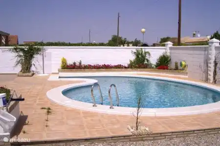 Vakantiehuis Spanje, Costa de la Luz, Sanlucar de Barrameda chalet Madre I Zwembad