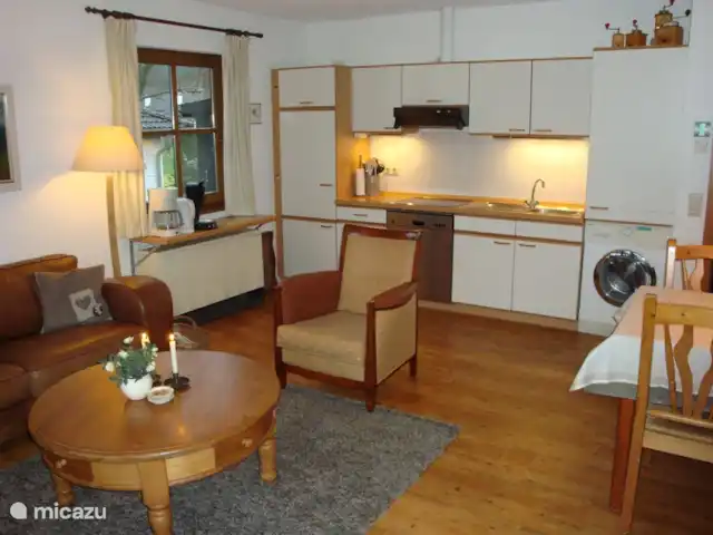 frankenau hasewinkel en Alemania, Sauerland, Frankenau - casa vacacional Cocina abierta.