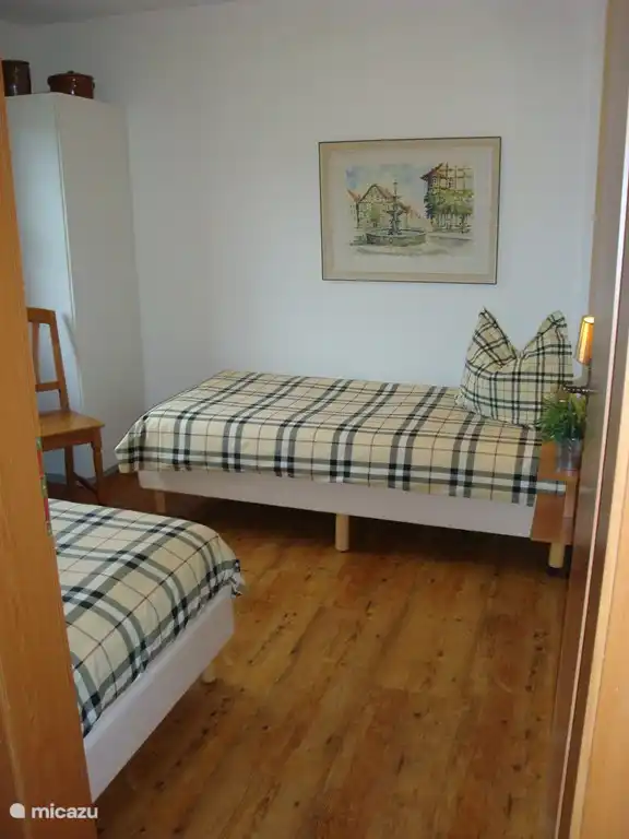 Schlafzimmer auf der Rückseite.