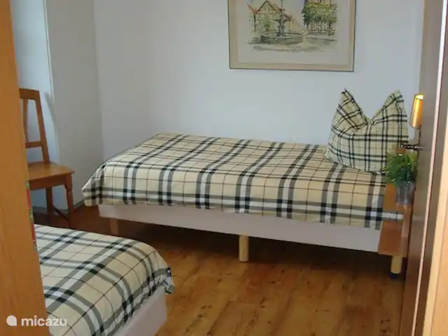 frankenau hasewinkel en Alemania, Sauerland, Frankenau - casa vacacional Dormitorio en la parte trasera.