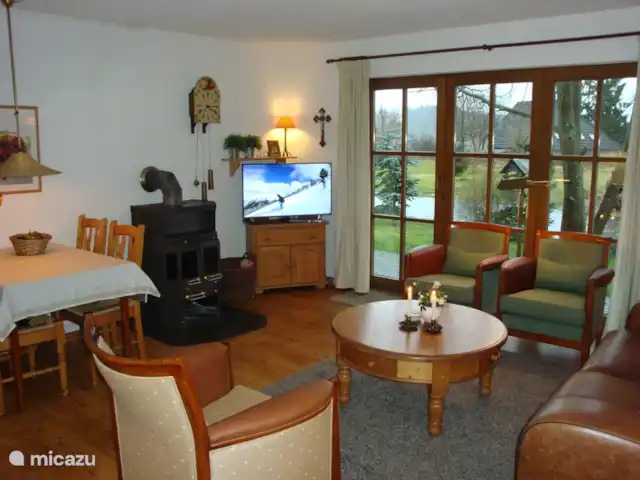 frankenau hasewinkel en Alemania, Sauerland, Frankenau - casa vacacional Sala de estar