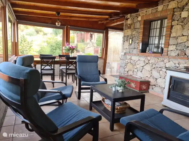 Casa Motta Camastra en Italia, Sicilia, Motta Camastra - casa vacacional sala de estar del conservatorio