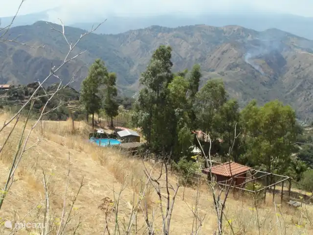 Casa Motta Camastra en Italia, Sicilia, Motta Camastra - casa vacacional Vista desde la cima de la montaña