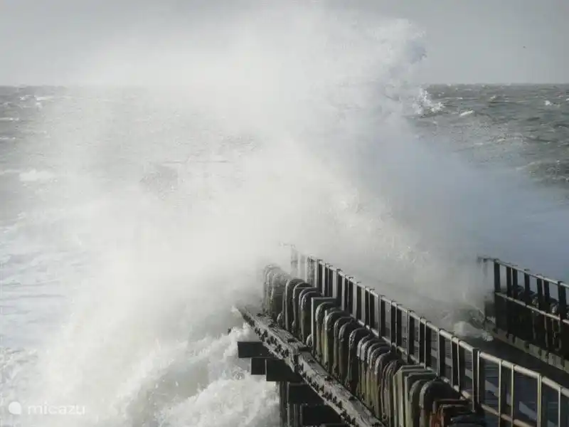 starker Wind auf dem Meer