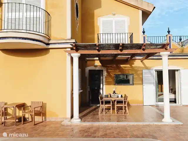 Villa Calida | Espagne, Costa Cálida, Mazarrón - villa Une jolie terrasse ombragée en haute saison quand il fait chaud.