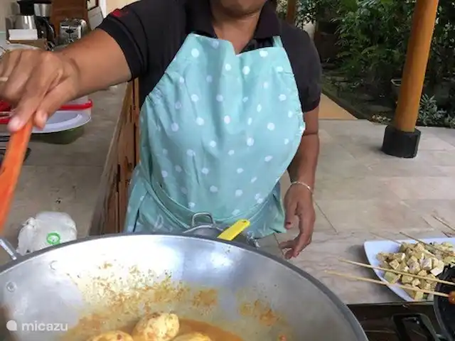 bungaló en Indonesia, Bali, Lovina – Rumah Lotus Cocina Kadek.