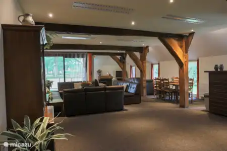 Vakantiehuis Nederland, Drenthe, Orvelte boerderij Borckerhof 2 Woonkamer