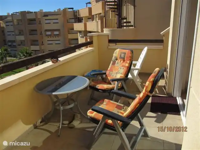 La Tercia Resort Penthouse huren in Spanje, Costa Cálida, La Tercia - penthouse in de ochtend ontbijten in de zon