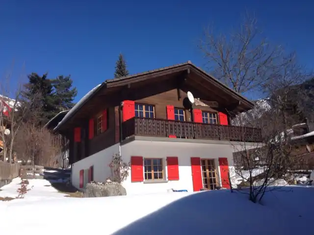 chalet huren in Zwitserland, Wallis, Blatten bei Naters – Chalet Schützhütte Chalet Schützhütte winter