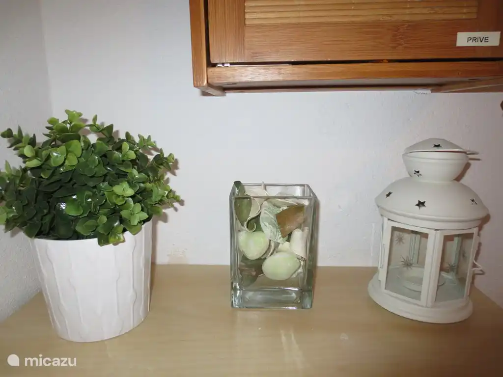 The new cabinet of cozy home decorations